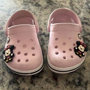 Pink Crocs Size C4-C5